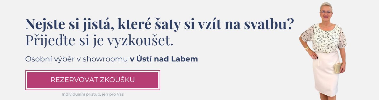 Na svatbu – rezervace showroomu BLANKA STRAKA 26